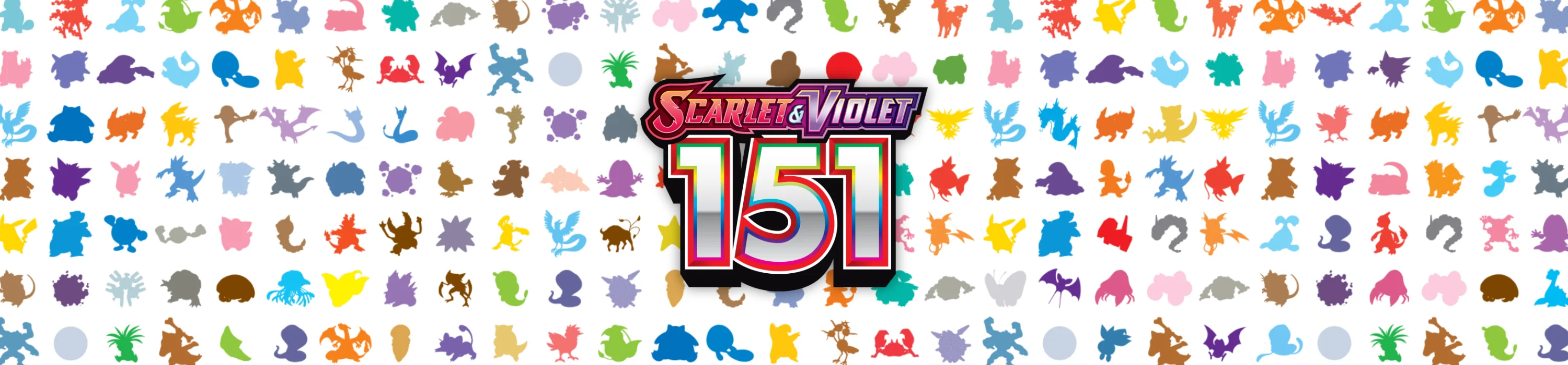 Scarlet & Violet - 151 logo with pattern